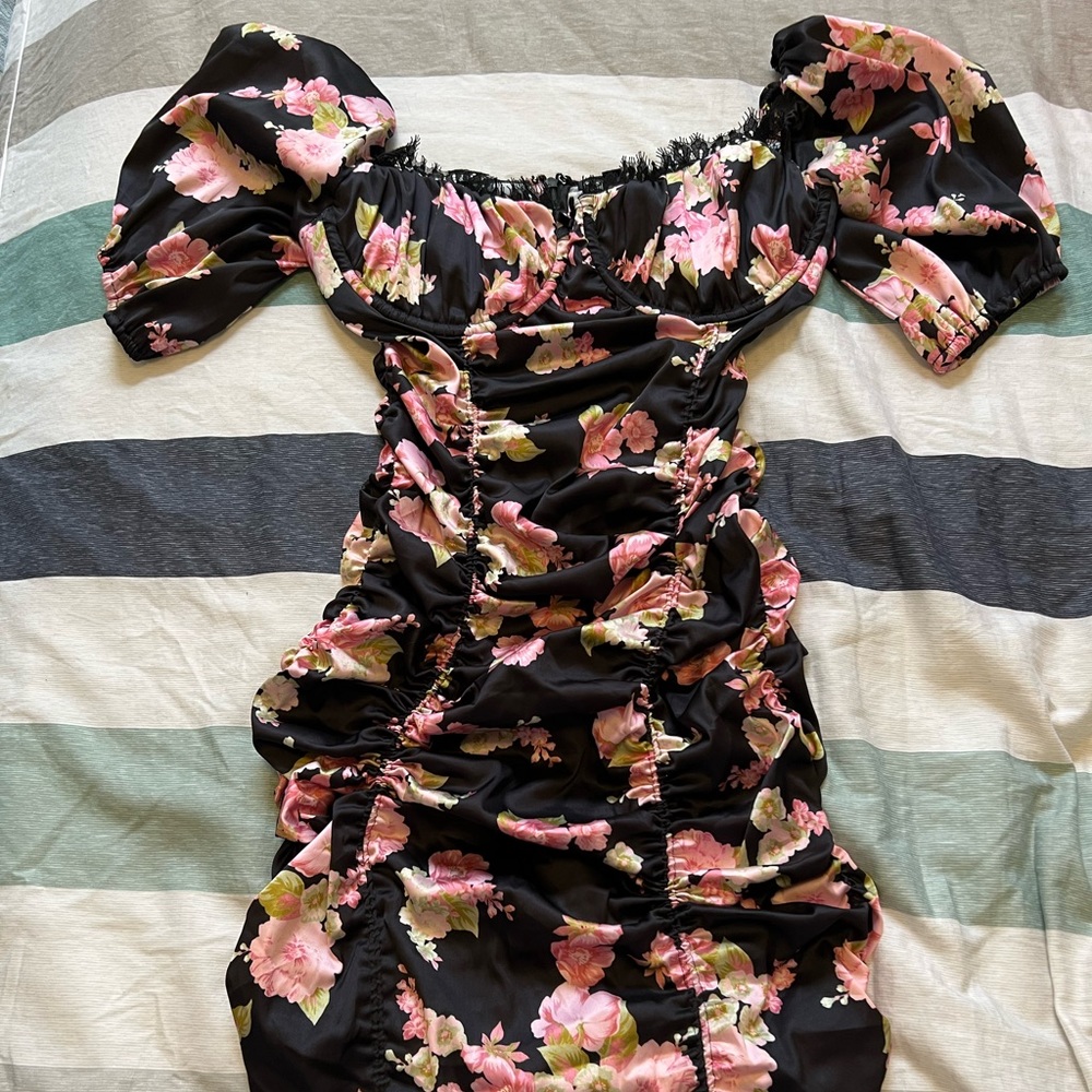 Gorgeous satin For love & lemons dress